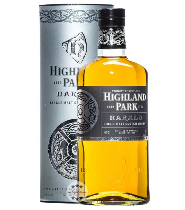 Highland Park Harald Whisky / 40 % Vol. / 0,7 Liter-Flasche in Geschenkdose
