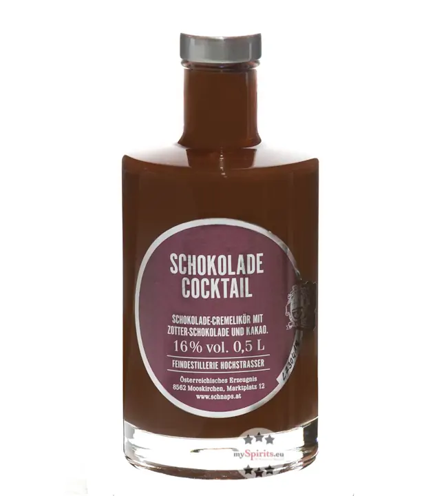 Hochstrasser: Schokoladencocktail / 16 % Vol. / 0,5 Liter-Flasche