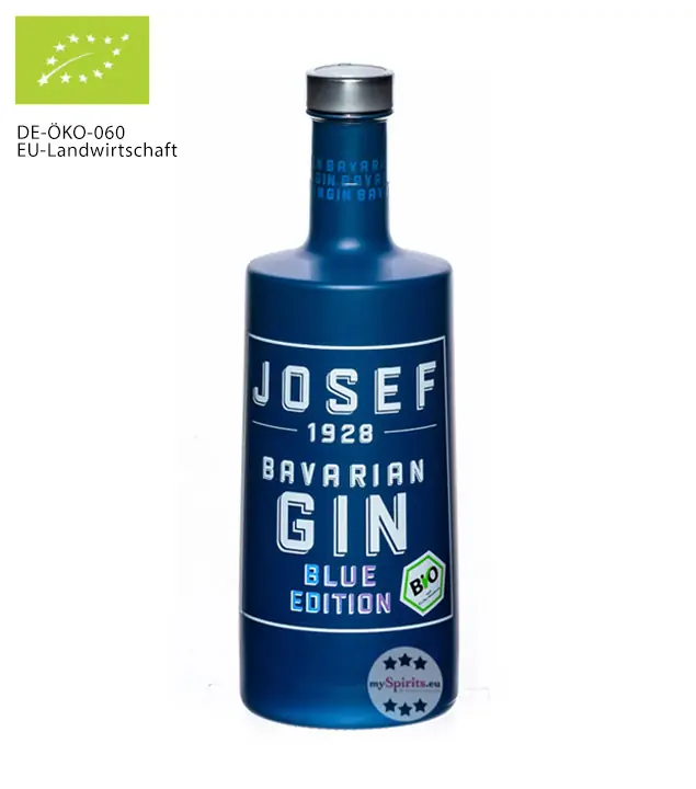 Lantenhammer Josef Gin Blue Edition Bio / 42 % Vol. / 0,5 Liter-Flasche