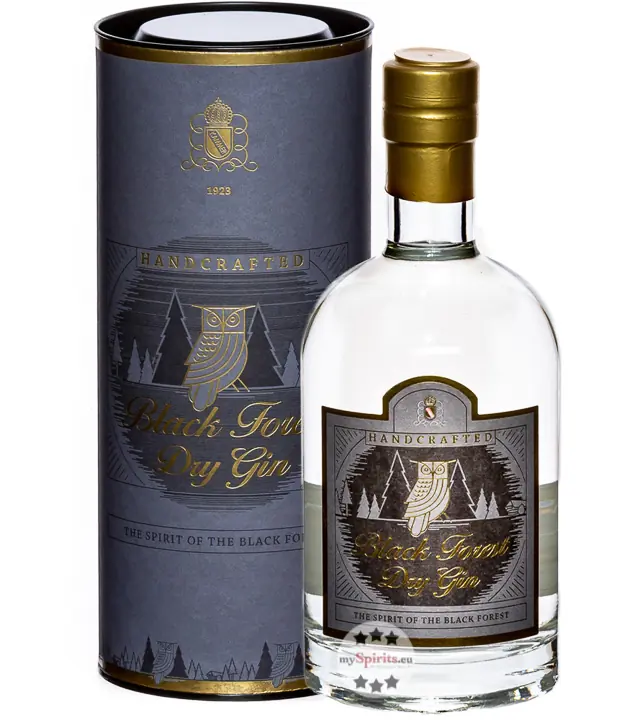 Kammer-Kirsch Black Forest Dry Gin Handcrafted / 47 % Vol. / 0,7 Liter-Flasche in Geschenkdose