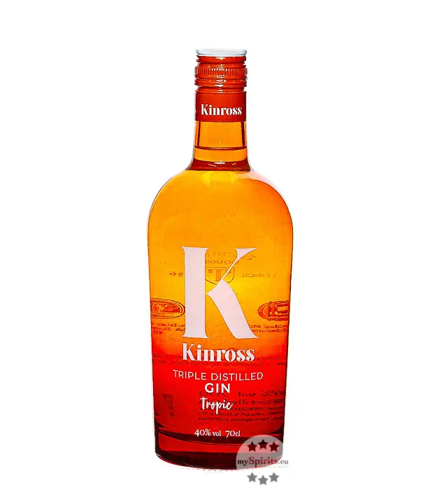 Kinross Gin Tropical & Exotic Fruits / 40 % Vol. / 0,7 Liter-Flasche