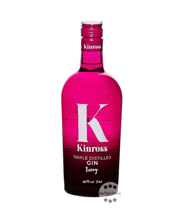 Kinross Gin Wild Berry Fruits / 40 % Vol. / 0,7 Liter-Flasche