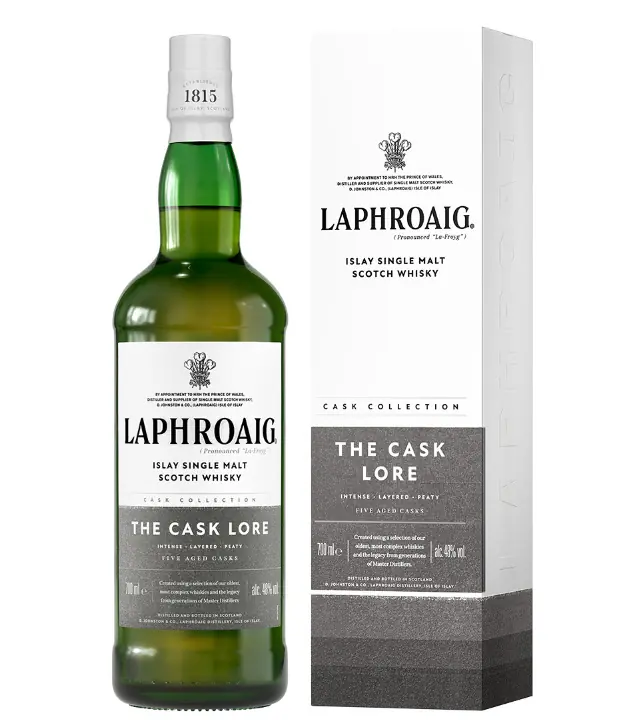 Laphroaig Lore Islay Single Malt Scotch Whisky / 48 % Vol. / 0,7 Liter-Flasche in Geschenkdose