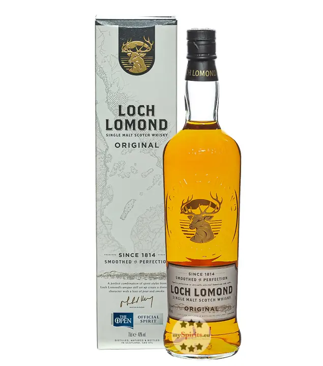 Loch Lomond Original Single Malt Scotch Whisky / 40 % Vol. / 0,7 Liter-Flasche in Geschenkbox