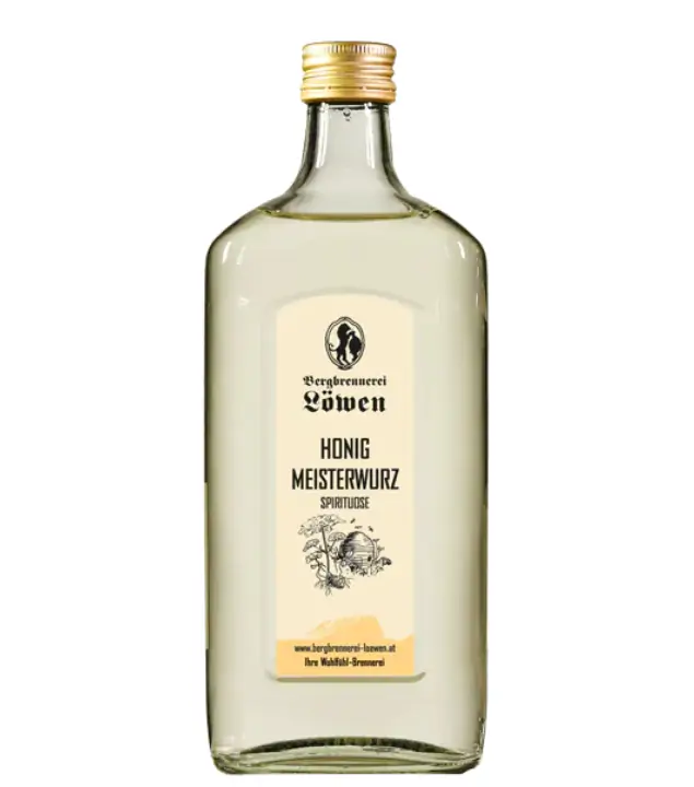 Löwen: Honig Meisterwurz / 40% Vol. / 0,5 Liter - Flasche