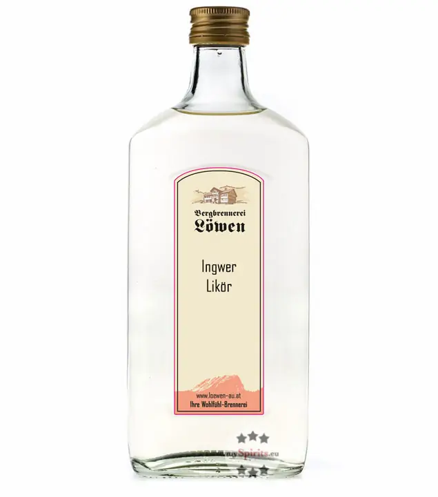 Löwen Ingwer Likör / 24 % Vol. / 0,5 Liter-Flasche