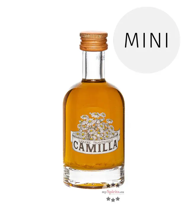 Marzadro Camilla Liquore di Camilla in Grappa Miniatur / 35 % Vol. / 0,05 Liter-Flasche
