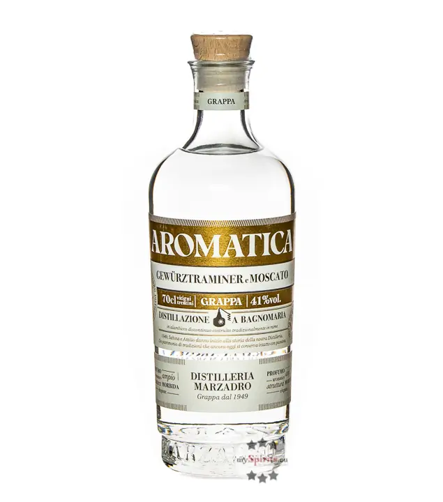 Marzadro Set Libreria C - Grappa Morbida & Tradizionale / 41 % Vol. / 2 x 0,5 Liter-Flasche