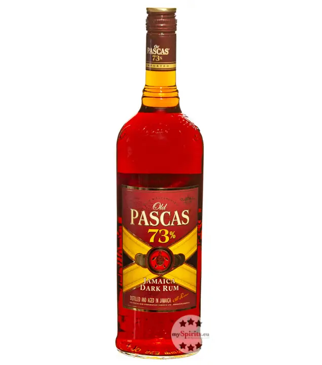 Old Pascas 73 Jamaica Dark Rum / 73 % Vol. / 1,0 Liter-Flasche