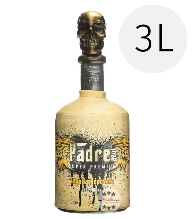 Padre Azul Super Premium Tequila Reposado / 40 % Vol. / 3,0 Liter-Flasche