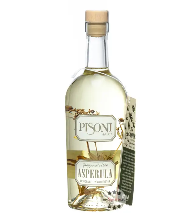 Pisoni Grappa Asperula - Waldmeister-Grappa / 40 % Vol. / 0,7 Liter-Flasche