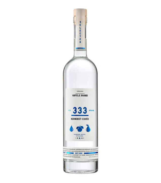 Prinz Hafele Brand 333 Kernobst Cuvée / 45 % Vol. / 0,7 Liter-Flasche