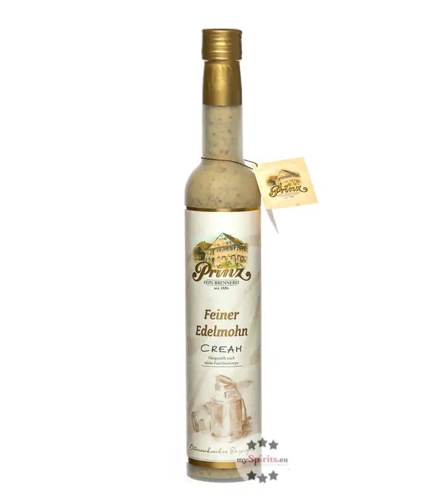 Prinz Edelmohn-Likör / 15 % Vol. / 0,5 Liter-Flasche