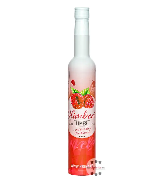 Prinz Himbeer Limes / 16 % Vol. / 0,5 Liter-Flasche