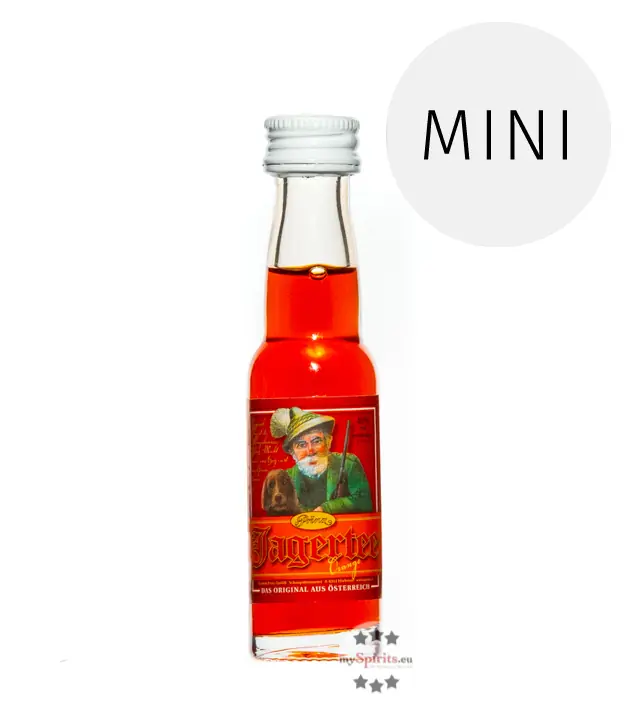 Prinz: Jagertee Orange Mini / 40 % Vol. / 0,02 Liter-Flasche