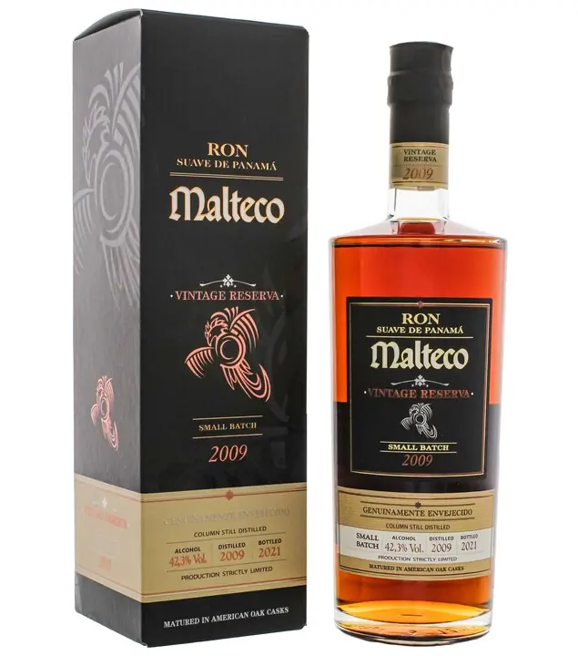 Ron Malteco Vintage Reserva 2009/2021 Rum / 42,3 % vol / 0,7 Liter-Flasche