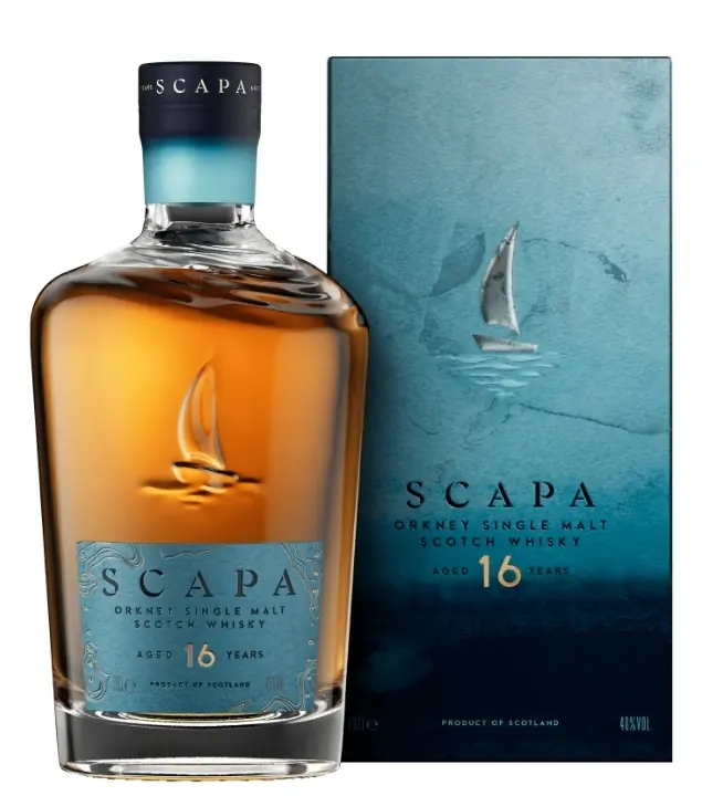Scapa: 16 Jahre Orkney Single Malt Scotch Whisky / 48 % vol / 0,7 Liter-Flasche