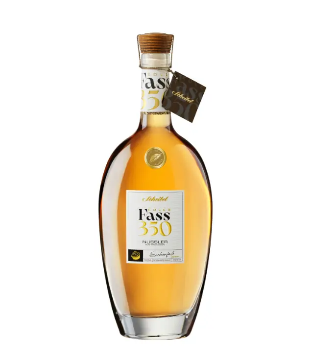Scheibel Edles Nussler aus Walnüssen – Walnuss-Geist aus dem Barrique / 40 % vol. / 0,7 Liter-Flasche