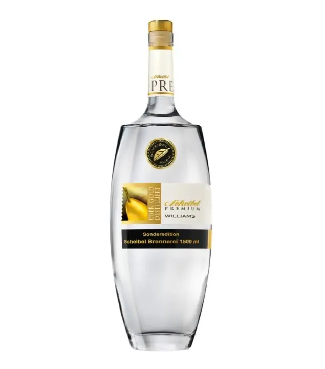 Scheibel Premium Williams-Christ Birnen-Brand / 40 % vol / 1,5 Liter-Flasche
