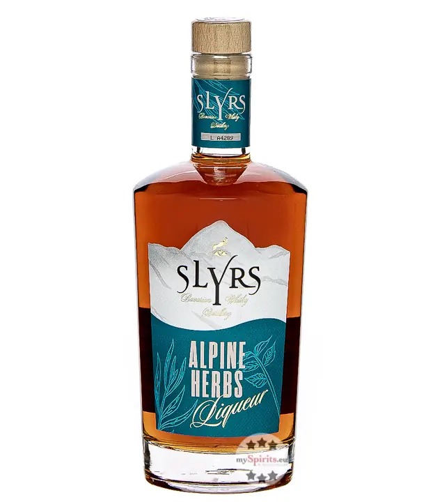 Slyrs Alpine Herbs Bavarian Liqueur / 30 % Vol. / 0,5 Liter-Flasche