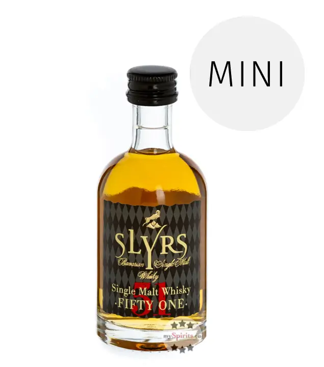 Slyrs Whisky Fifty One / 51% Vol. / 0,05-Liter-Flasche