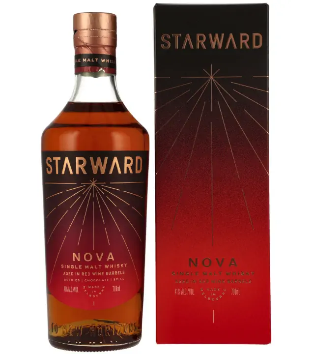Starward Nova Single Malt Whisky / 41 % vol / 0,7 Liter-Flasche