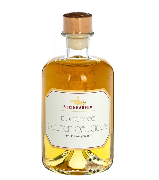 Steinhauser Bodensee Golden Delicious – im Holzfass gereift / 40 % vol. / 0,5 Liter-Flasche