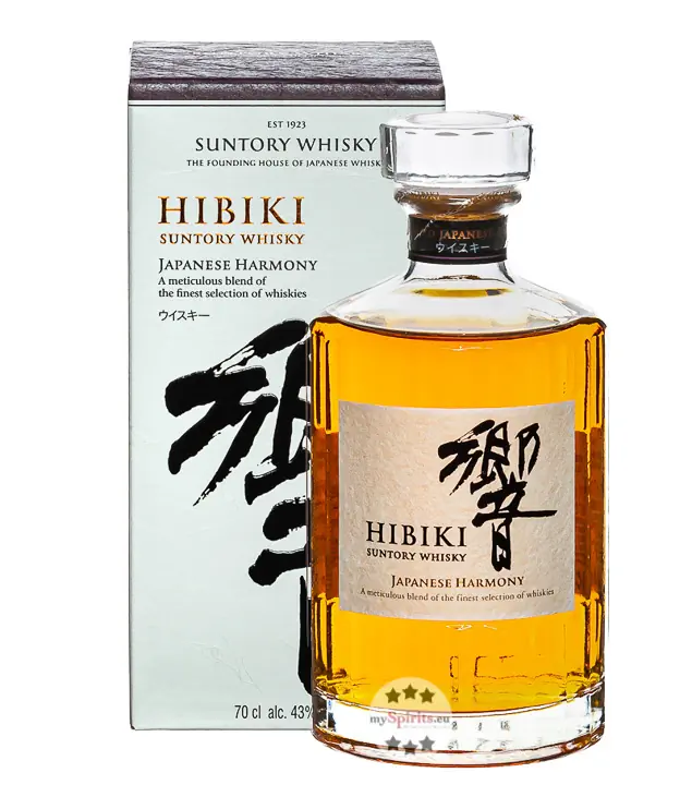 Suntory Whisky Hibiki Japanese Harmony / 43 % Vol. / 0,7 Liter-Flasche in Geschenkbox
