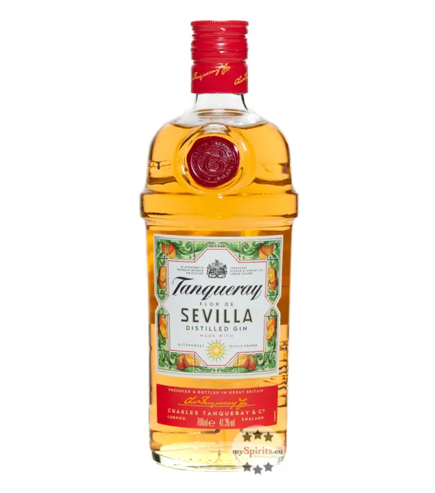 Tanqueray Flor de Sevilla Gin / 41,3 % Vol. / 0,7 Liter-Flasche