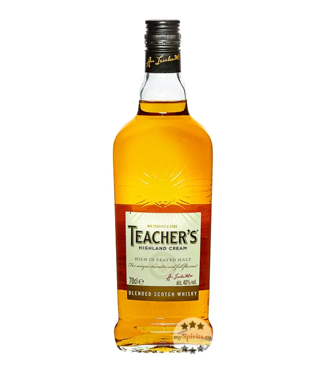 Teacher's Highland Cream Blended Scotch Whisky / 40 % Vol. / 0,7 Liter-Flasche
