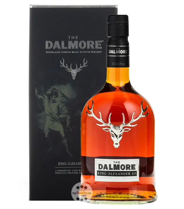 The Dalmore King Alexander III Highland Single Malt Scotch Whisky / 40 % Vol. / 0,7 Liter-Flasche in GP