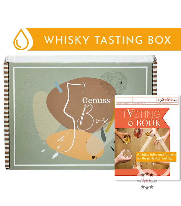 Whisky Tasting-Set „New Horizons“ Probierset / 40 - 47,2 % vol / 8 x 0,02 l in Genuss-Box mit Booklet