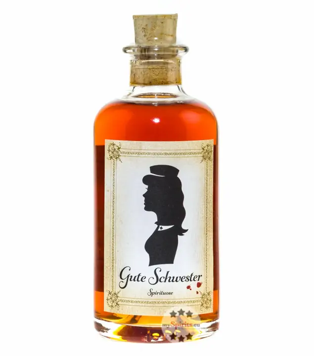 Wohlgemuth Gute Schwester – Ansatzspirituose / 28 % Vol. / 0,2 Liter-Flasche