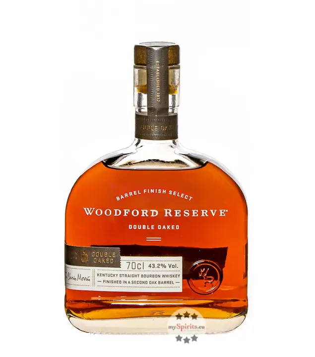 Woodford Reserve Double Oaked Kentucky Straight Bourbon Whiskey / 43,2 % Vol. / 0,7 Liter-Flasche